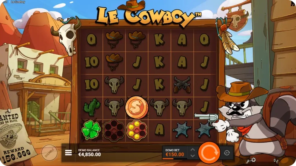 Le Cowboy RTP Revolver Reveals bonus feature