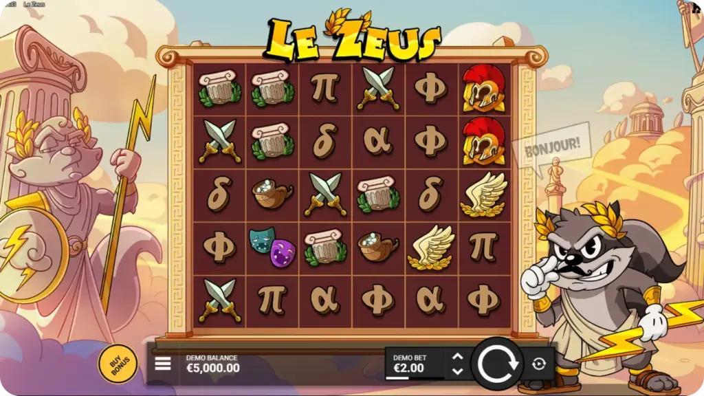 Le Zeus slot Mount Olympus gameplay version