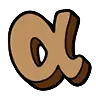 Letter α Symbol