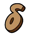 Letter δ Symbol